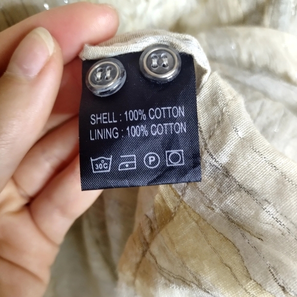 Nicholas k asymmetrical Metallic Gold Sleeveless Blouse Sz M - Picture 5 of 9